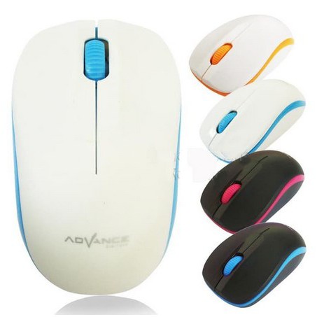 ITSTORE MOUSE SILENT WIRELESS MURAH FLAT OPTICAL 2.4GHz COMPATIBLE FOR LAPTOP KOMPUTER MOUSEPAD