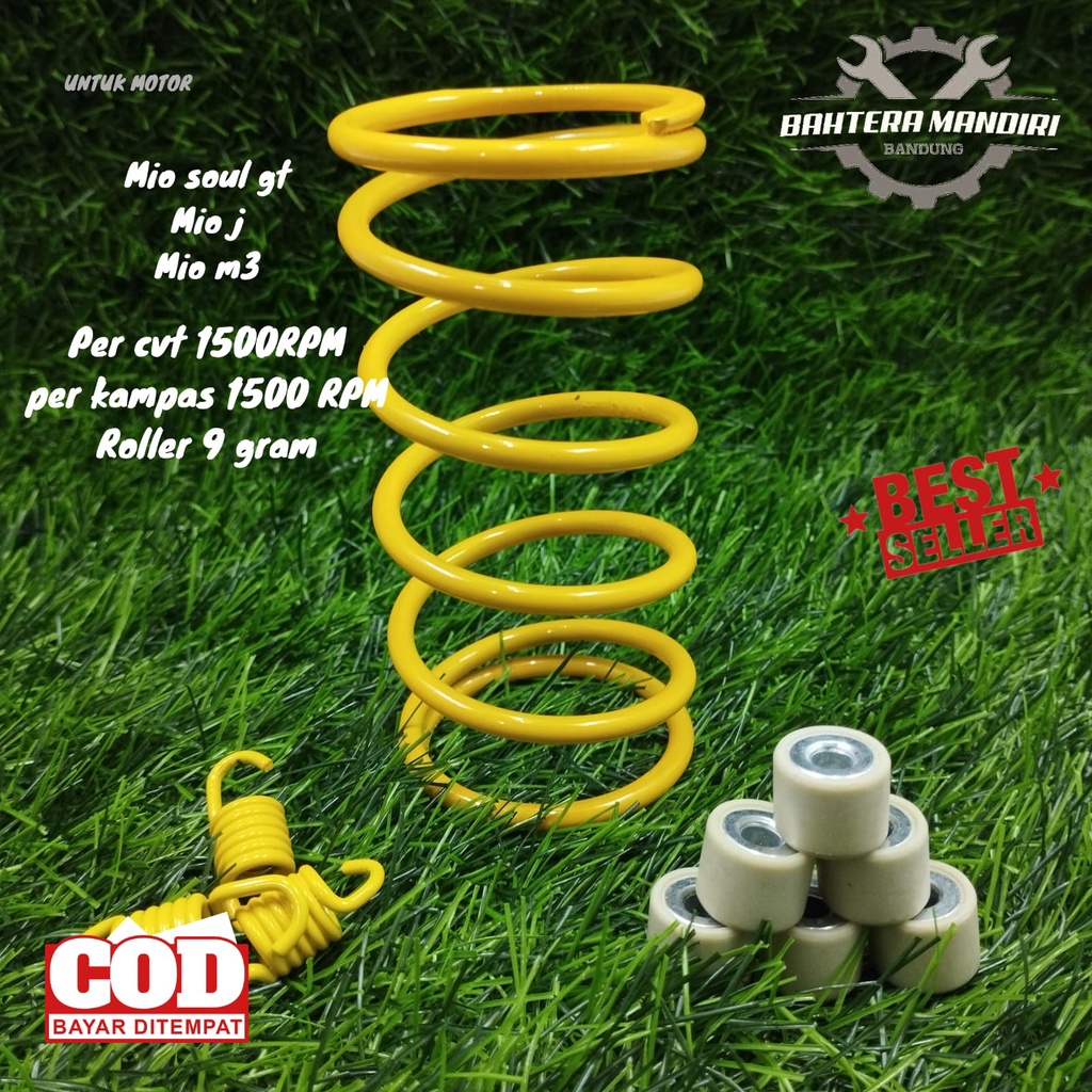 PAKET PER CVT MIO J PAKET KIRIAN RACING PAKET KIRIAN PAKET PER CVT MOTOR MIO J MIO M3 MIO SOUL GT 15