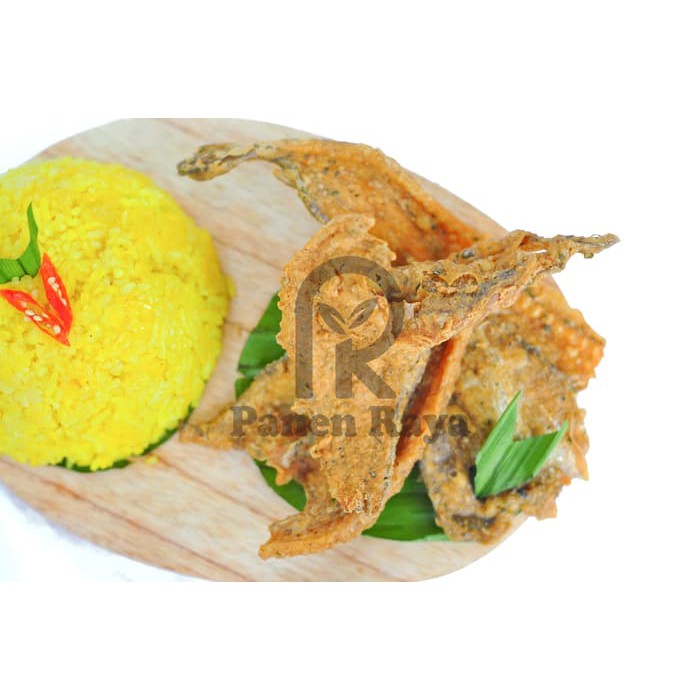 

Peyek Ikan Asin Jambrong PR 250gr Rempeyek Siap Makan