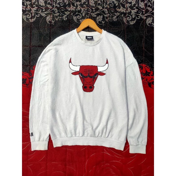 crewneck chicago bulls second white original