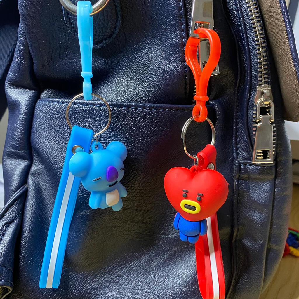 3SP | AH04 Gantungan Kunci Tas Anak Lucu Karakter Boneka K-Pop Keychain Murah Grosir