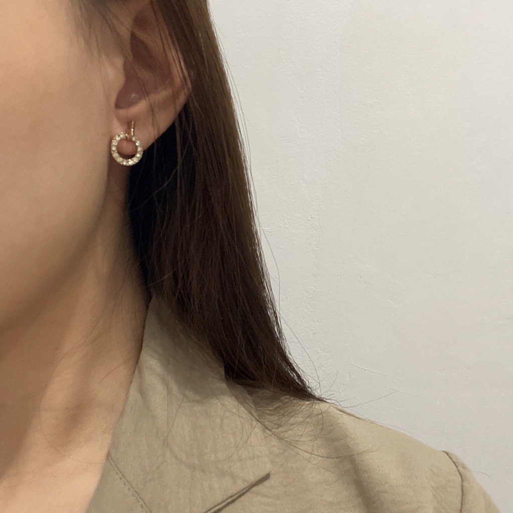 Carinna Earrings / Aksesoris Anting Wanita Anting Korea Murah / Fashion Earrings / Anting Rantai / Chain Earrings / Anting Bunga / Anting Mutiara