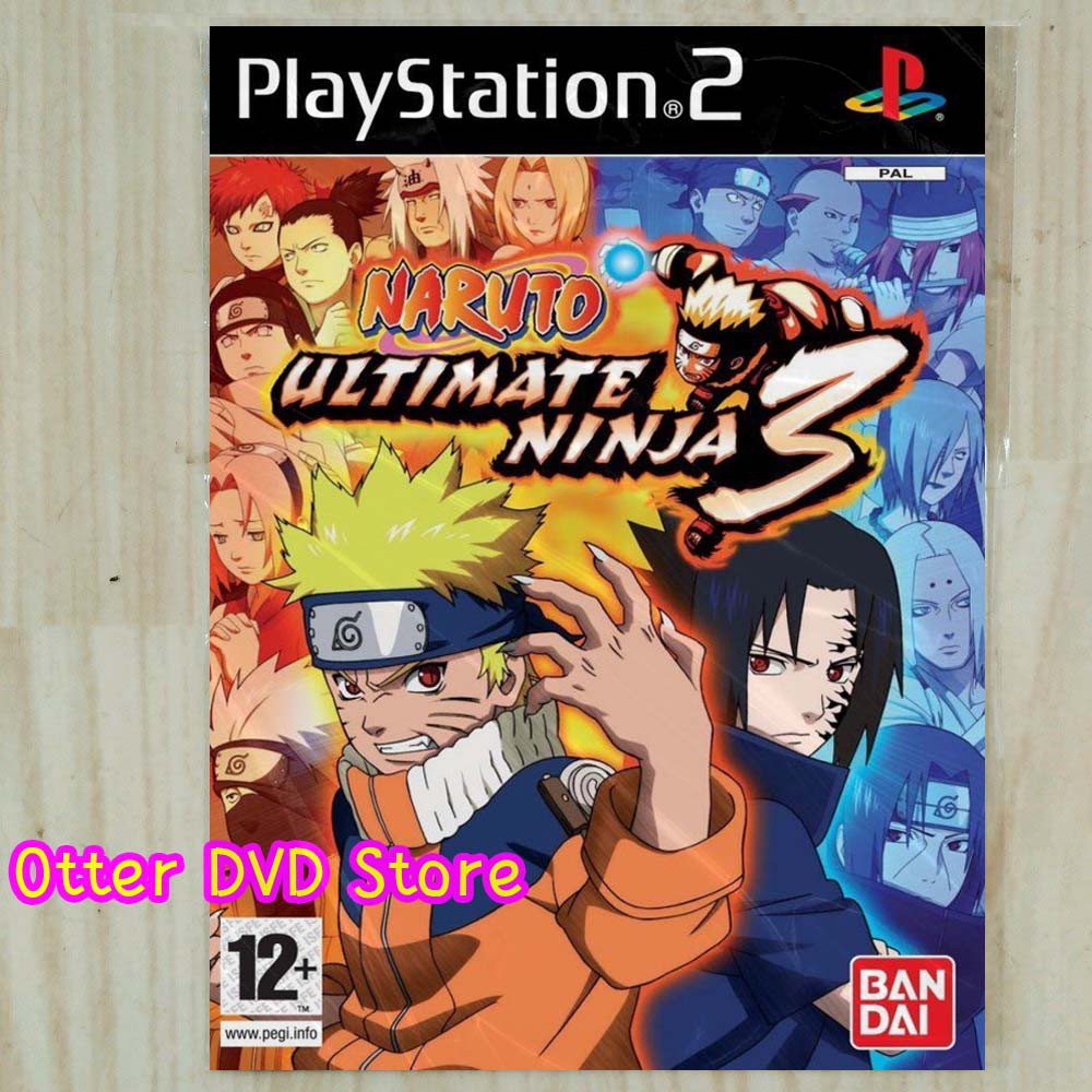 Jual Kaset Game Ps2 Ps 2 Naruto - Ultimate Ninja 3 Indonesia|Shopee Indonesia