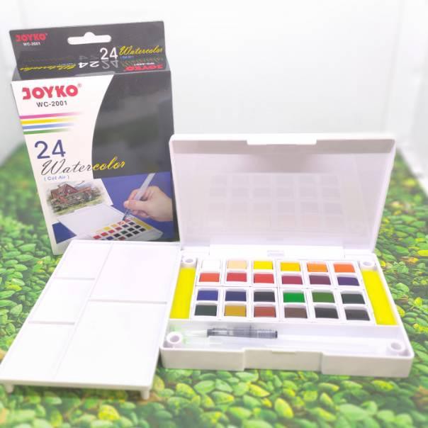

Watercolor set 24 warna JOYKO (KODE F70)