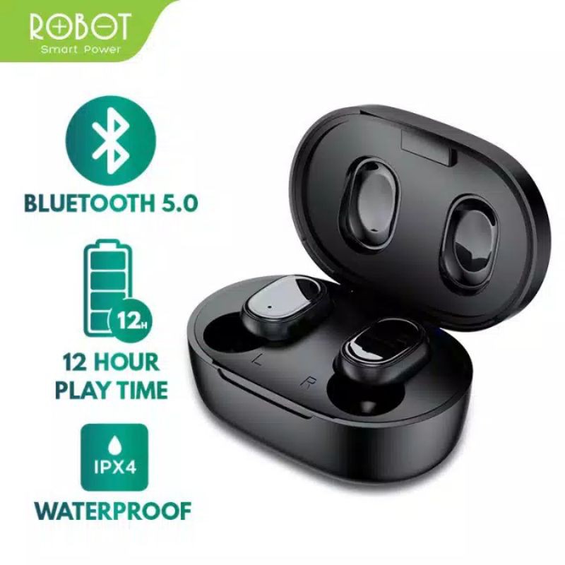 EARPHONE WIRELESS ROBOT AIRBUDS T20