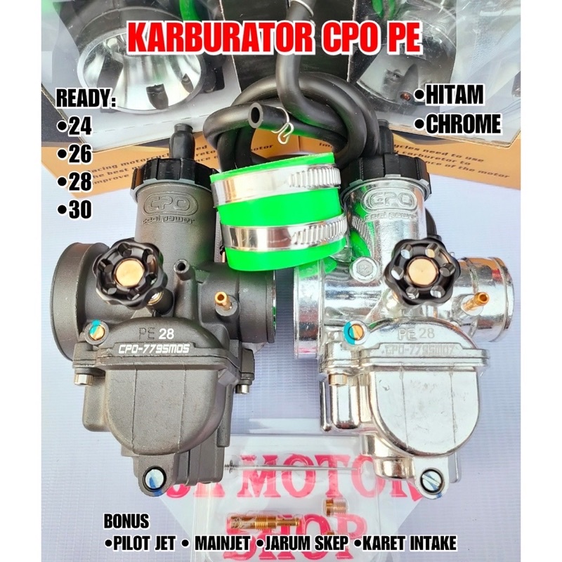 Carburettor Karbu Karburator NGO CPO PE 24 PE 26 PE 28 PE 30 P Racing Carbu PE24 PE 26 PE28 PE30