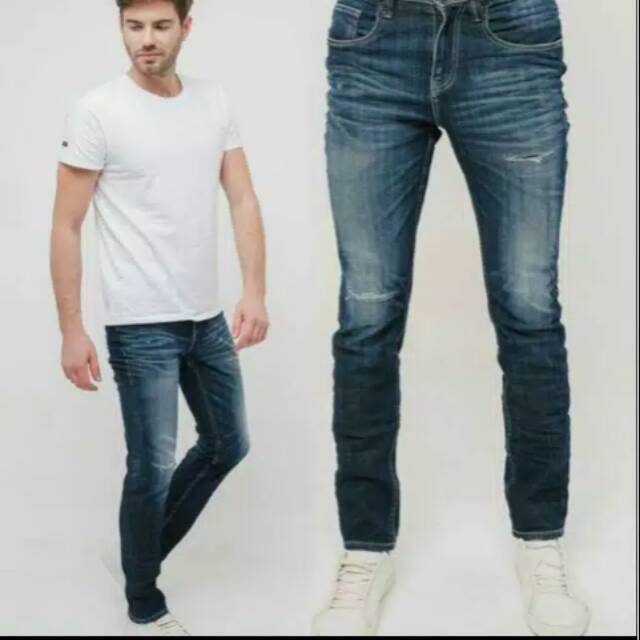 Celana denim pria GREENLIGHT ORIGINAL