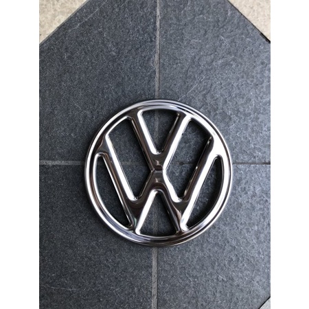 LOGO VW. EMBLEM VW DEPAN KOMBI 74 STAINLESS STEEL