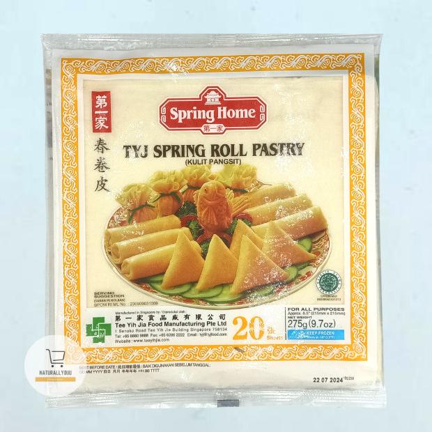 

TYJ Spring Home Spring Roll Pastry Kulit Lumpia 5 / 6 / 8.5 INCH TERLARIS TERPERCAYA ORIGINAL
