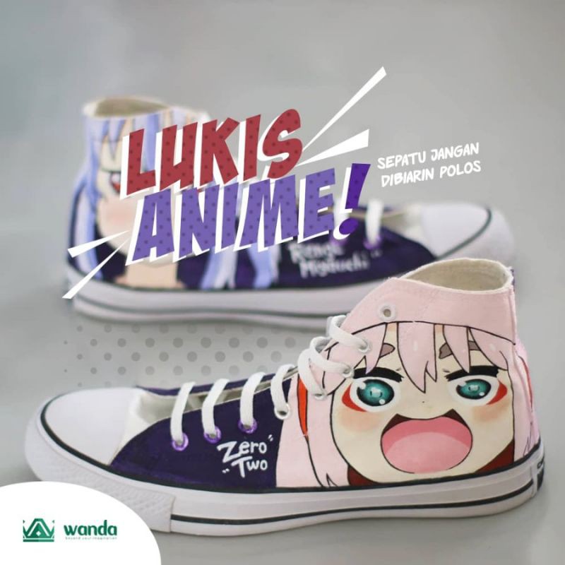 

Sepatu Lukis Anime Zero Two
