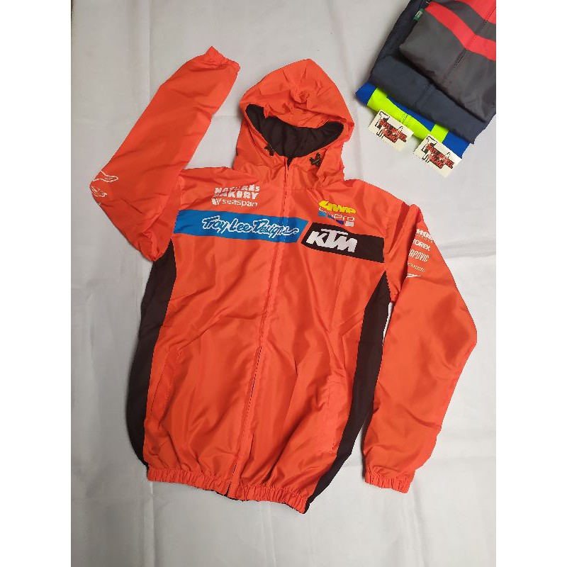 jaket running trail Jaket MX KTM orange