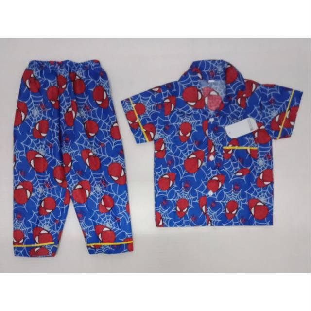 Baju tidur anak karakter spiderman OshKosh