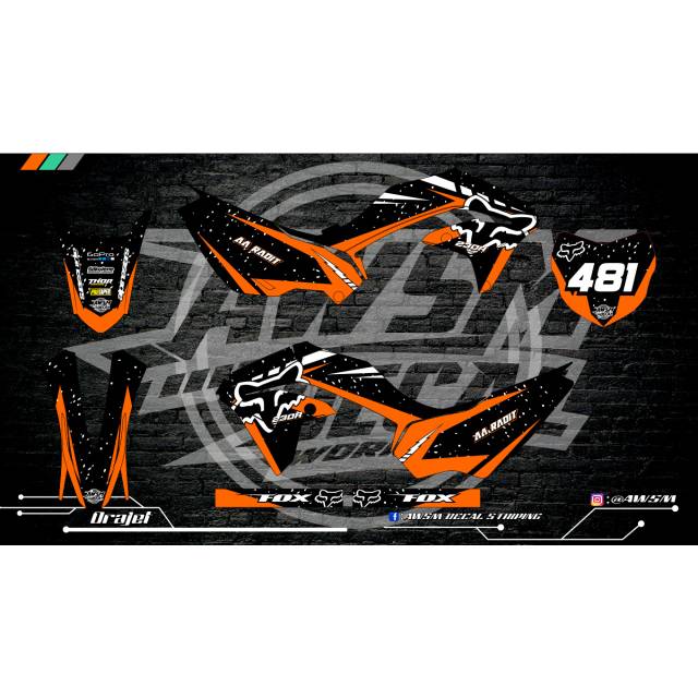Decal Klx 230