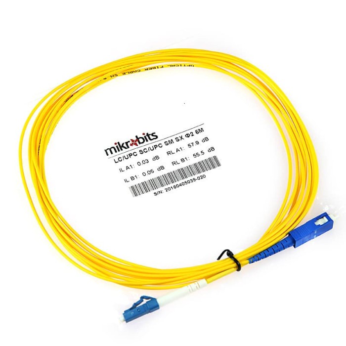 Mikrobits LC-LC-DX-5SM Patch Cord