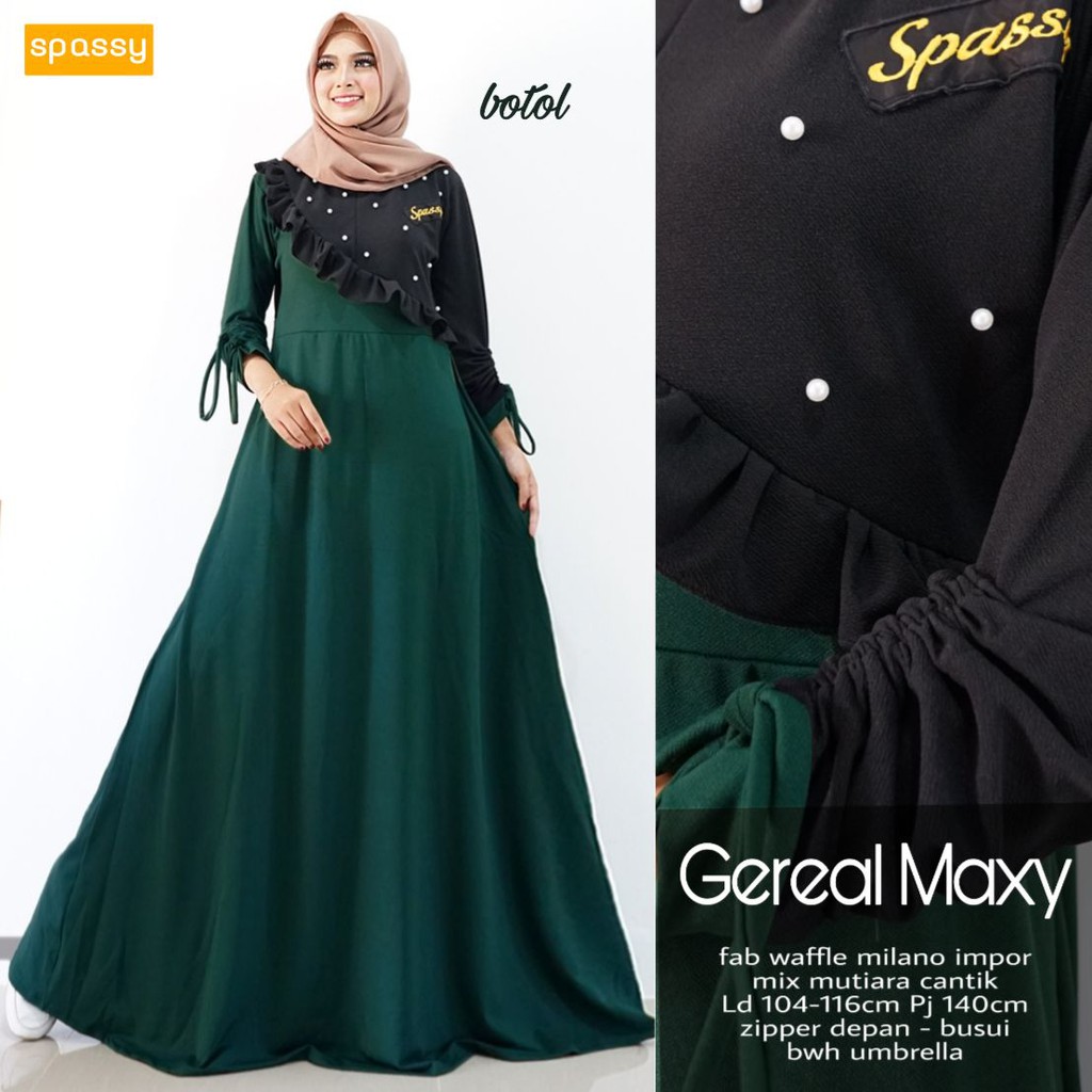 General Maxi Dress By Spassy | Suplier Hijab Solo | Grosir