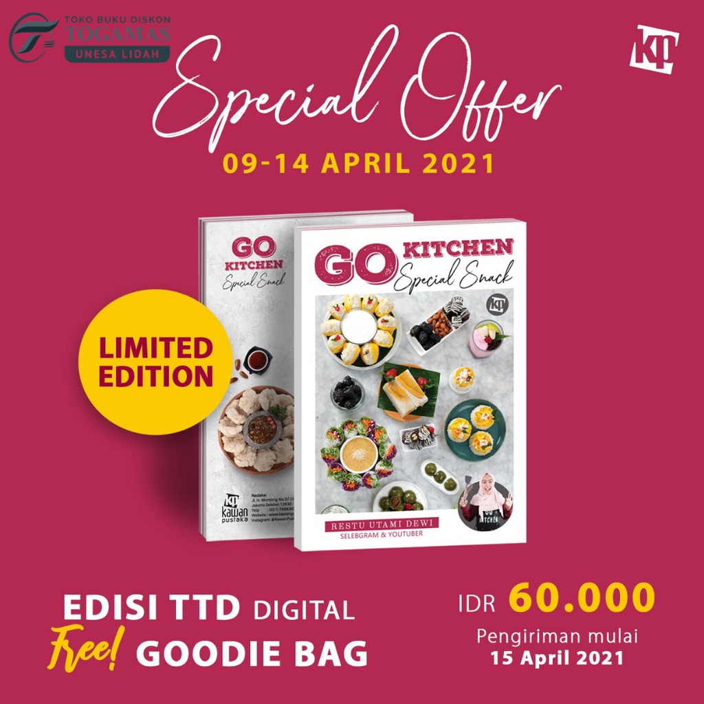 GO KITCHEN SERIES : SPESIAL KRENYES // SPECIAL SNACK // GO KITCHEN 2 KARYA RESTU UTAMI DEWI