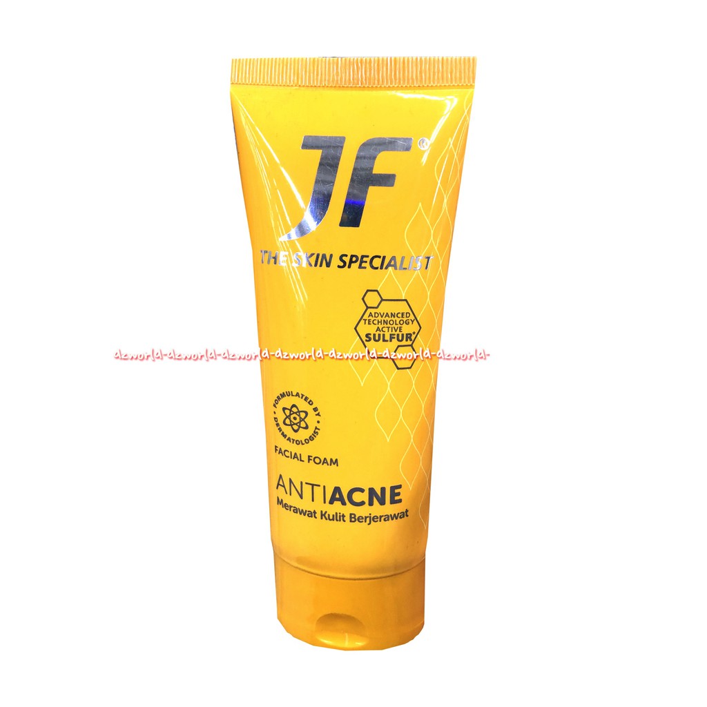 JF The Skin Facial 70gr Face Wash Sabun Wajah Muka Jerawat Acne Protect and Anti Acne