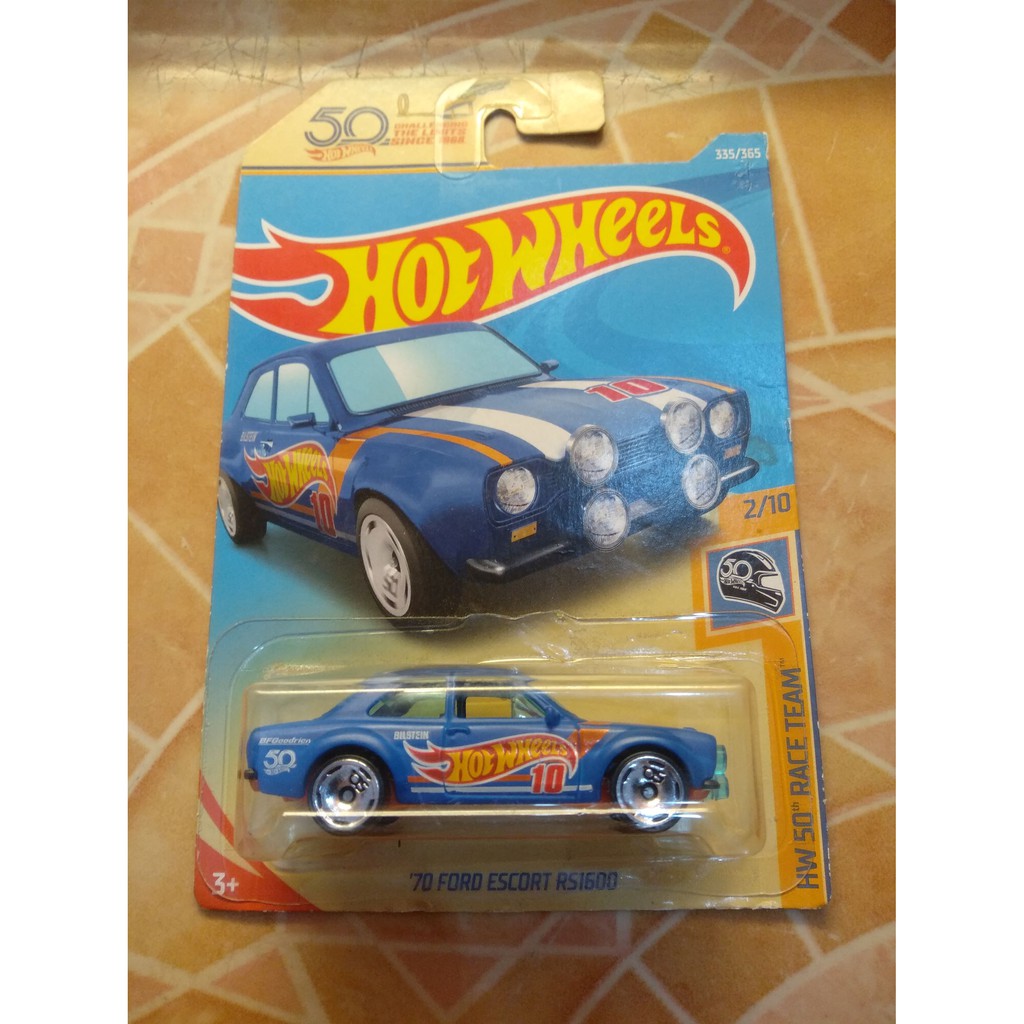 Hotwheels '70 Ford Escort RS 1600