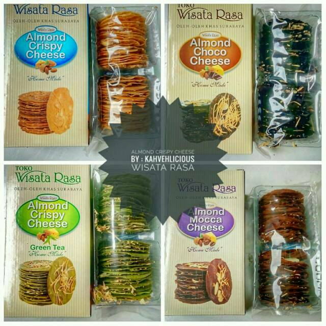 Almond Crispy Cheese Wisata Rasa Original