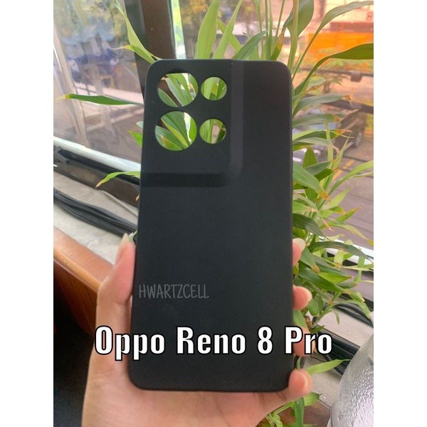 OPPO RENO 8T 4G 8T 5G 8 4G 8 5G 8Z 5G 8 PRO 7 4G 7 5G 7Z 5G CASE BLACK PREMIUM SOFTCASE SILIKON KARET HITAM CASING PROTECT CAMERA COVER PELINDUNG KAMERA  RENO 7 Z 5G