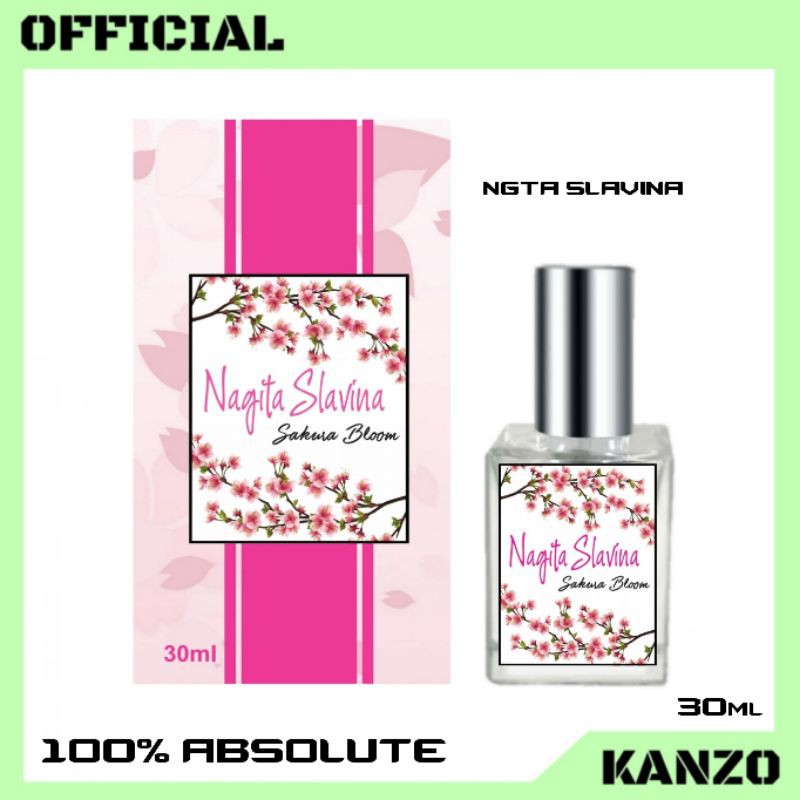 Kanzo - [BPOM] Parfum Nagita Slavina 30ml Premium / Parfum Nagita 30ml Unisex / Parfum Wanita Wangi Tahan Lama