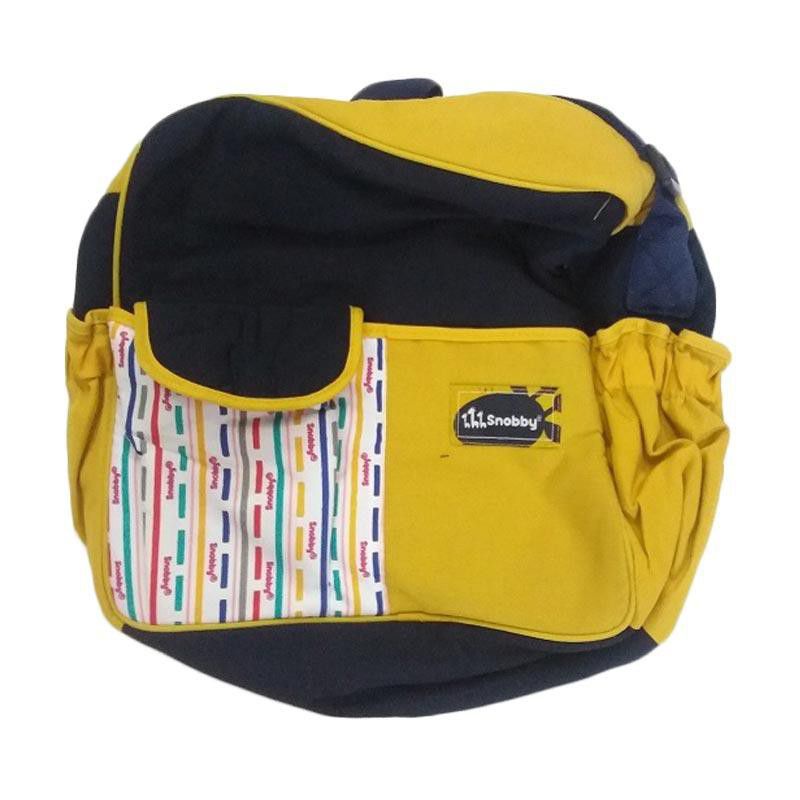 Tas Bayi Medium SNOBBY / Tas bayi saku kerut SNOBBY line series TPT 1673