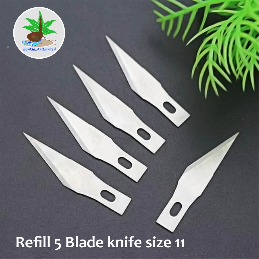 PISAU BONSAI KELAPA (REFILL 5 MATA PISAU)