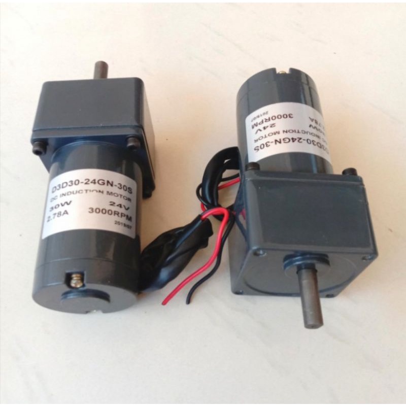 Dc Motor Gearbox 24V 150Rpm 30W Dc Induction Motor