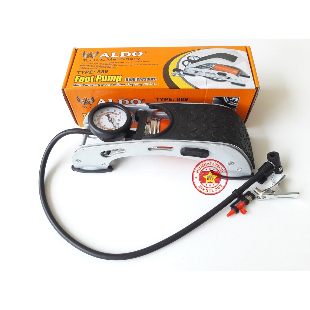 Pompa Ban Injak Aldo / Pompa Injak / Pompa Ban