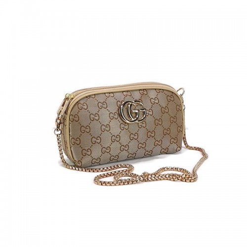 Tas Selempang Wanita  Mini Dompet Bakpao Gucci Medium 2 Ruang