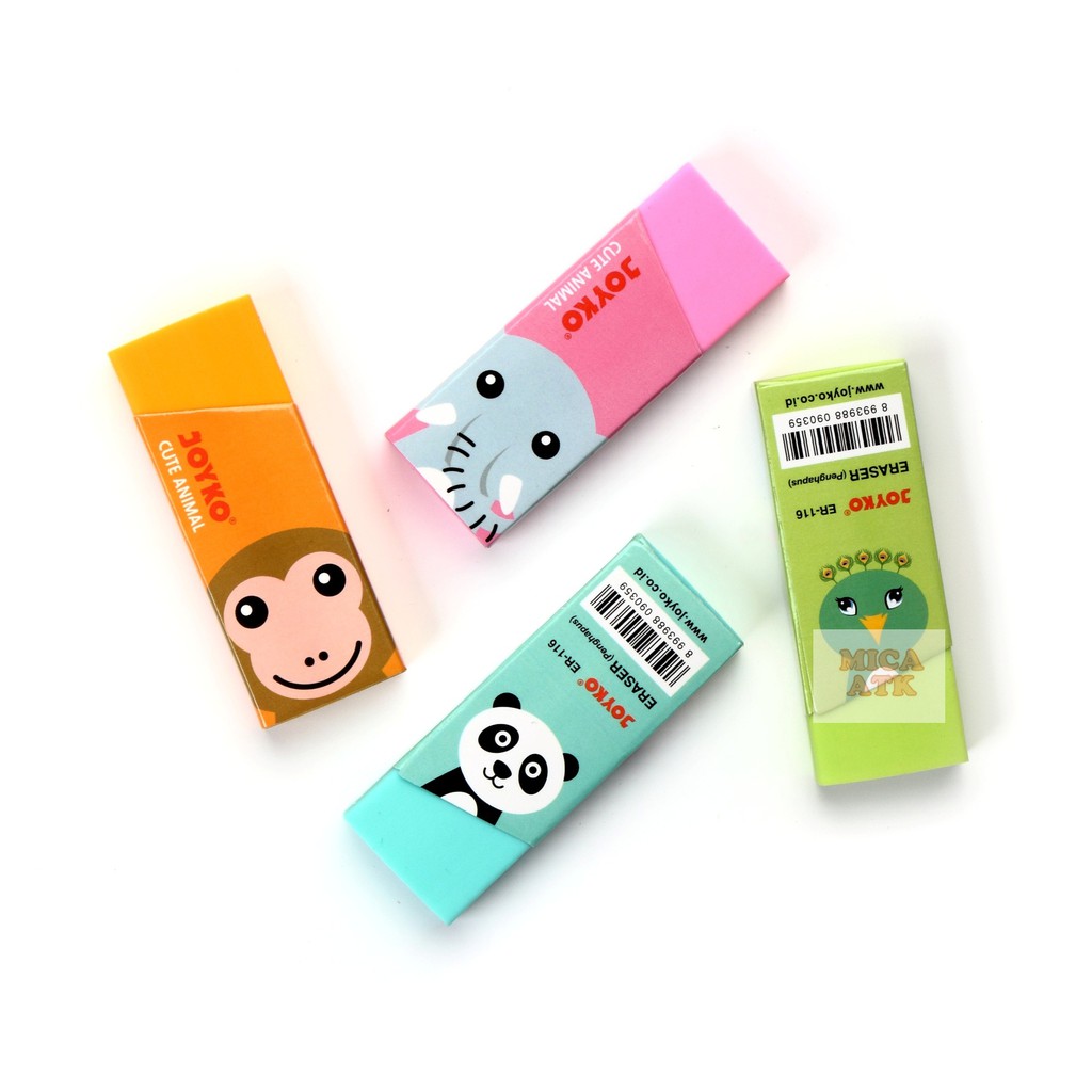 

PENGHAPUS PENSIL JOYKO ER 116 | ERASER | SETIP MOTIF HEWAN