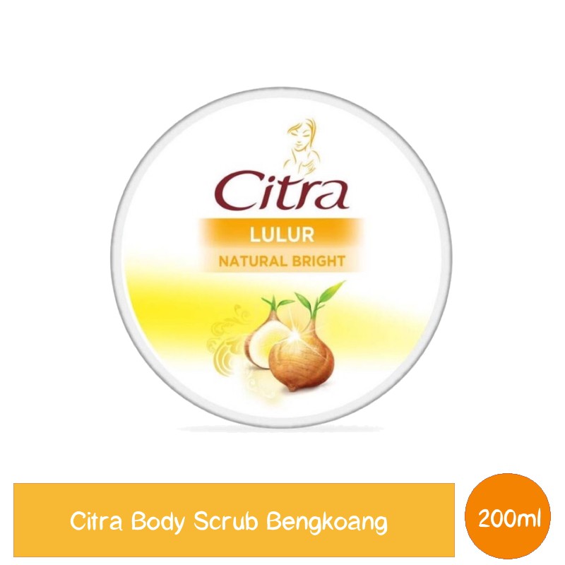 Citra Body Scrub Bengkoang - 200ml