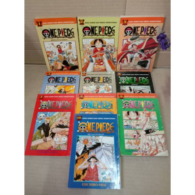 One piece 1-10 komik