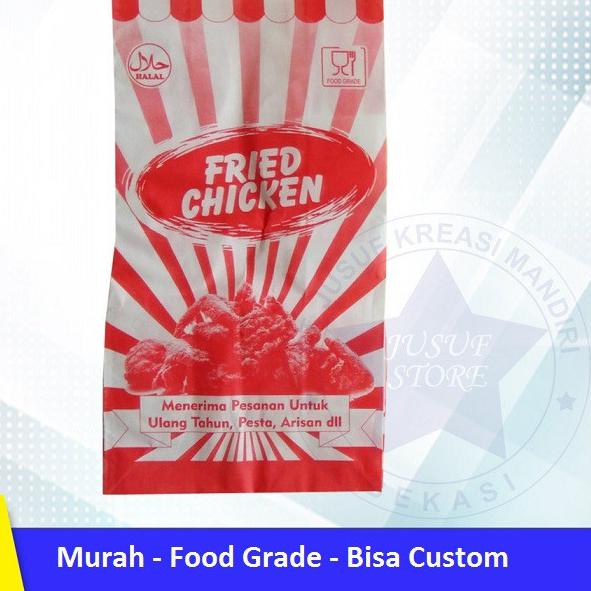 

Paperbag FC | Kantong Fried chicken isi 100 pcs