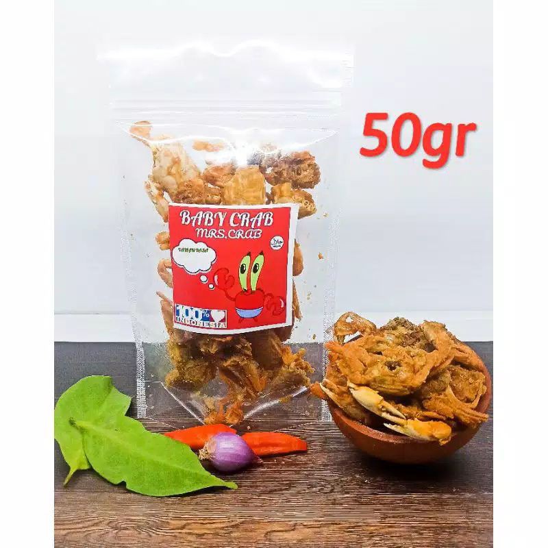 

BABY CRAB CRISPY 50gr