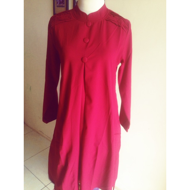 Tunik merah n hijau