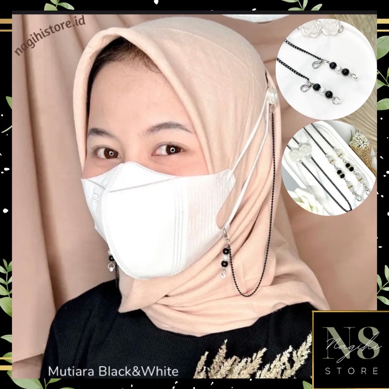 ✨NAGIHI✨TERLARIS ! STRAP MASKER 2 IN 1 KONEKTOR MASKER MAWAR PREMIUM MURAH SIMPEL - AKSESORIS TAMBAHAN MASKER