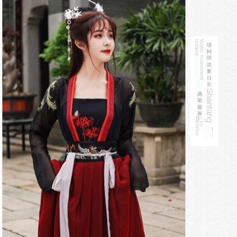 Bianhua women's Han Chinese clothing Chinese style modified elegant fairy ancient costume fairy anci