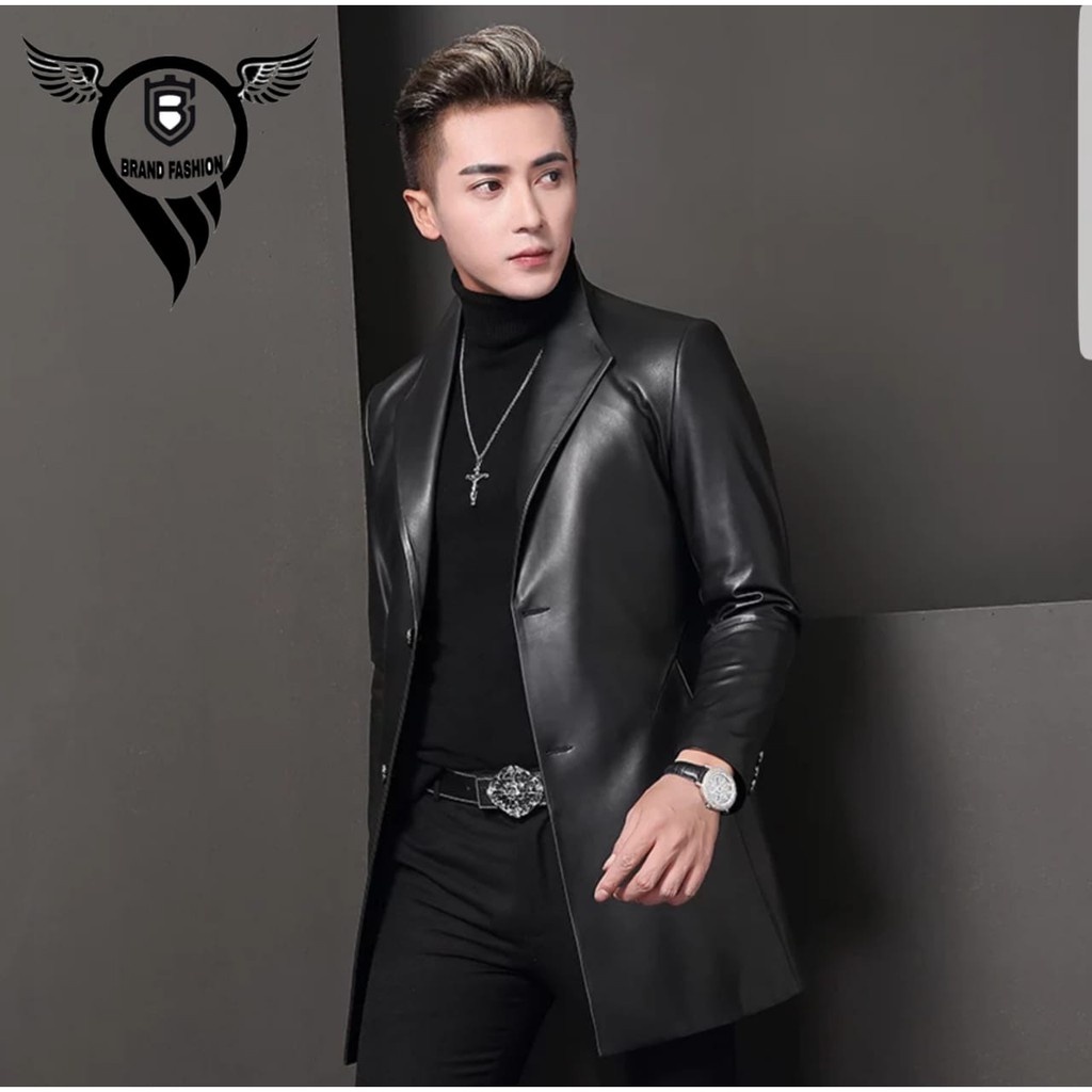 JAS JAKET PRIA BAHAN KULIT SINTETIS/BLAZER PRIA/JAS PRIA/JAKET KULIT SINTETIS