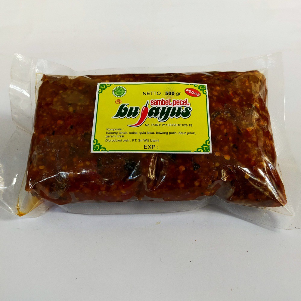 

Sambel Pecel Bu Jayus Kemasan Vacuum Rasa Pedas 500gr