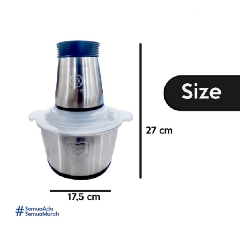 blender daging stainless 4 mata pisau  / meat grinder