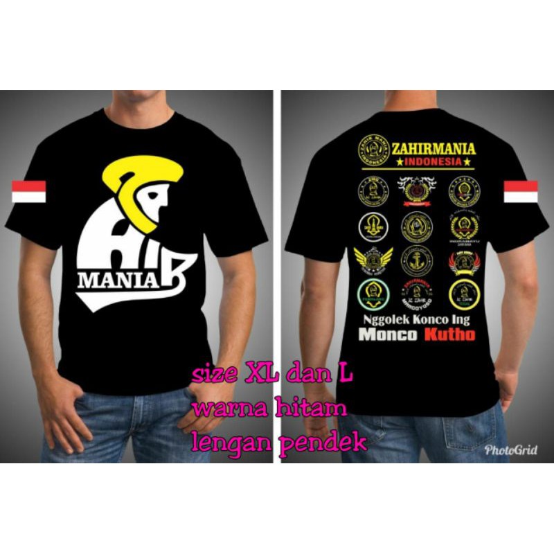 KAOS SANTRI & MAFIA SHOLAWAT//LENGAN PENDEK//PLASTISOL
