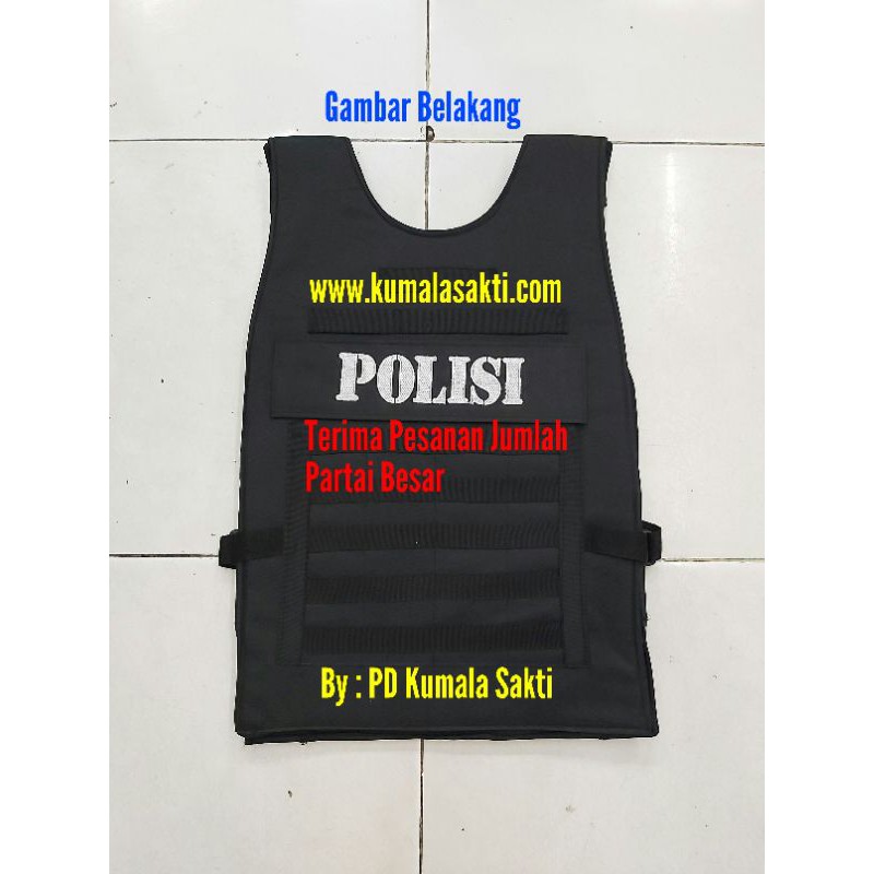 Rompi Motor Polisi|Rompi Angin|Rompi Bodyvest Polisi|Rompi Tactical Air Soft Gun|Rompi Police Polis