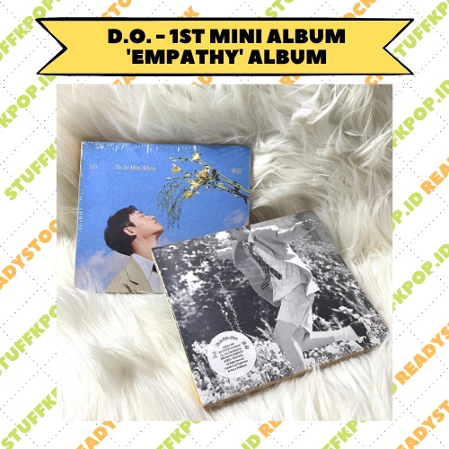 [READY STOCK/READ DESC.BOX] D.O. - 1ST MINI ALBUM EMPATHY KYUNGSOO ALBUM (DO ALBUM) DIGIPACK GREY,DG