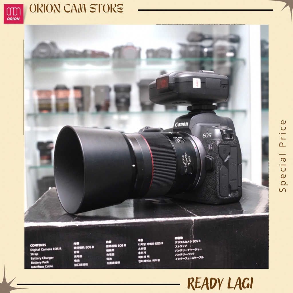 Jual Lensa Fix Canon Eos R Yongnuo YN 85mm f1.8R DF DSM Lens for EOS R