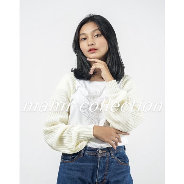 TERBARU!!!CARDIGAN/BOLERO/LIAM/OPERSIZE-Putih