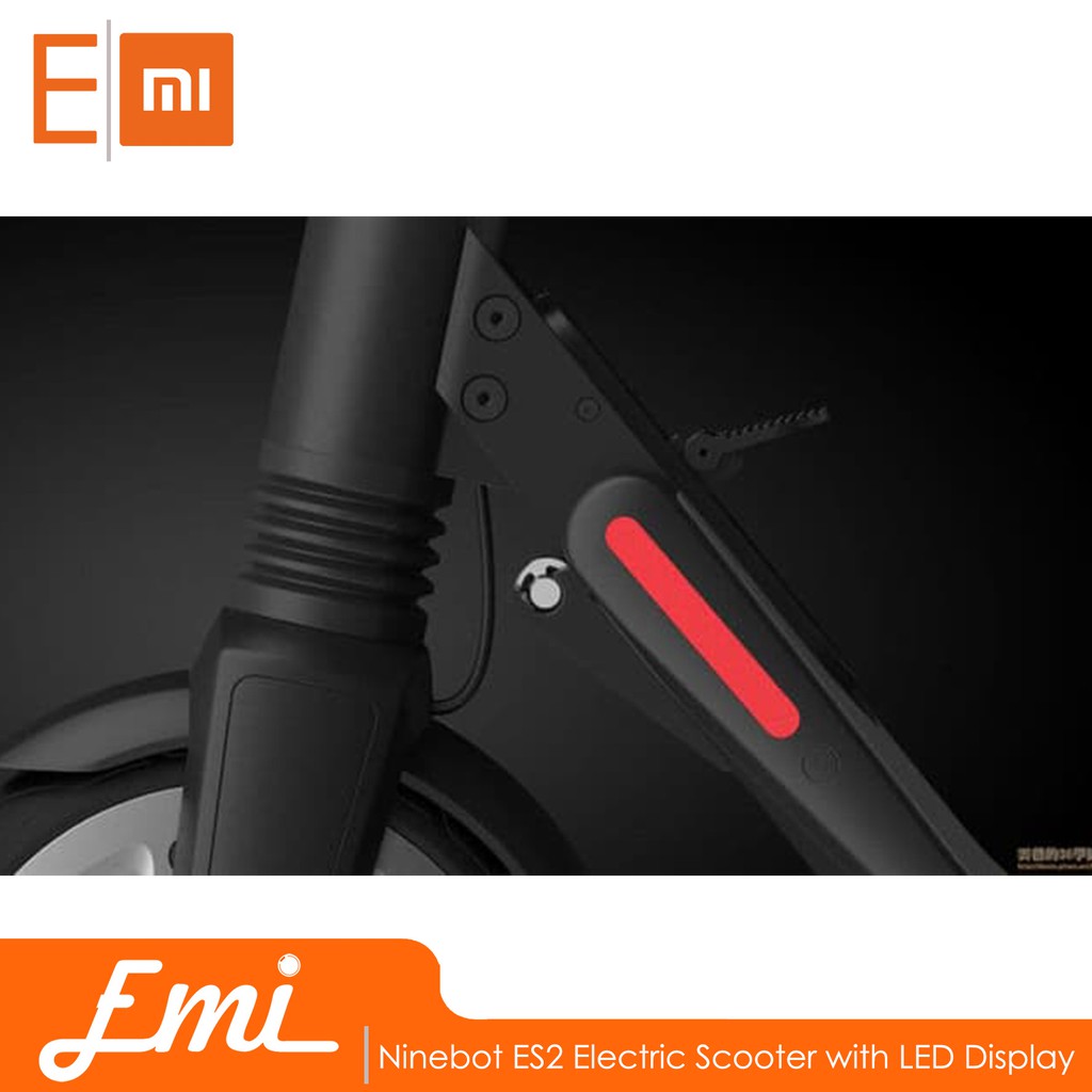 Ninebot ES2 Electric Scooter with LED Display By EMI