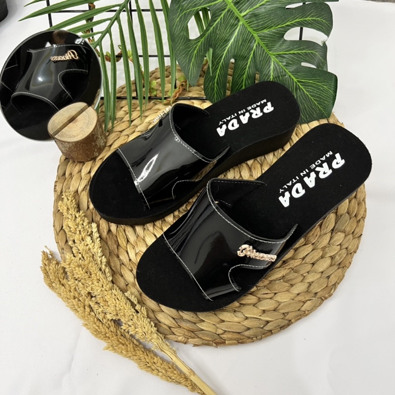 ZALSA Sandal Wedges Wanita PRINCESS 01