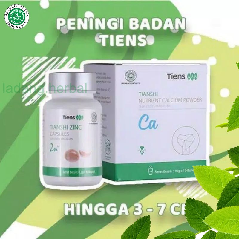 

(BISA COD) PAKET PENINGGI BADAN ORI TIENS Susu dan Kapsul ladang.spirulina