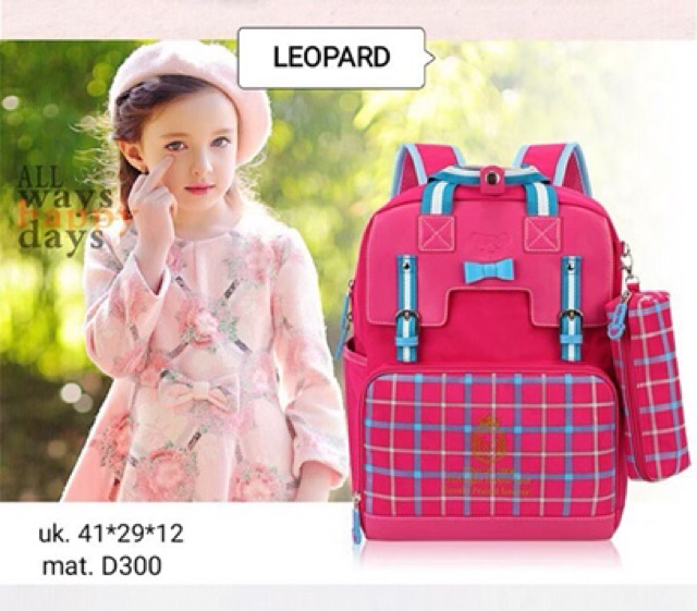 Tas Backpack for Kids PLAY GROUP CLASS - Sun Eight is Your Best Lovely Friend Forever /tas anak